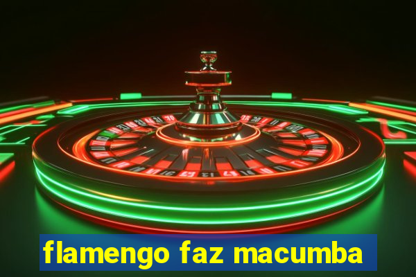 flamengo faz macumba